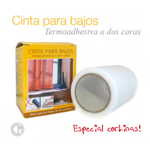 Cinta para bajos especial cortinas